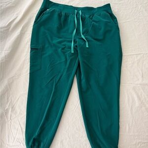 Figs Hunter Green Zamora Jogger Pants